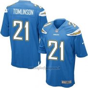 Maglia NFL Game Bambino Los Angeles Chargers Tomlinson Blu