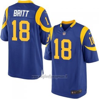 Maglia NFL Game Bambino Los Angeles Rams Britt Blu
