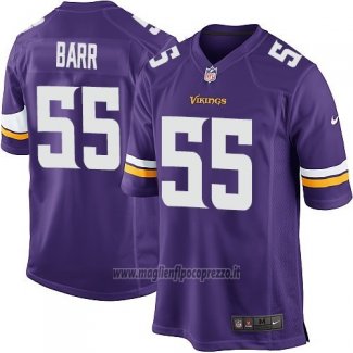 Maglia NFL Game Bambino Minnesota Vikings Barr Viola