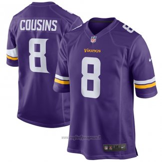 Maglia NFL Game Bambino Minnesota Vikings Kirk Cousins Viola
