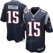Maglia NFL Game Bambino New England Patriots Hogan Nero