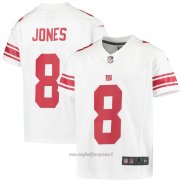 Maglia NFL Game Bambino New York Giants Daniel Jones Bianco