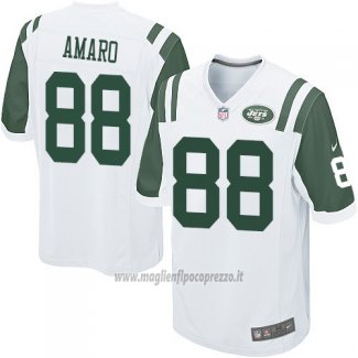 Maglia NFL Game Bambino New York Jets Amaro Bianco