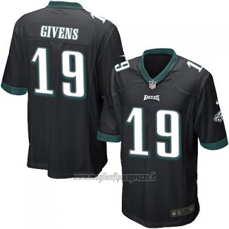 Maglia NFL Game Bambino Philadelphia Eagles Givens Nero