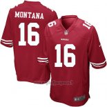 Maglia NFL Game Bambino San Francisco 49ers Montana Rosso