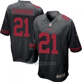 Maglia NFL Game Bambino San Francisco 49ers Sanders Nero