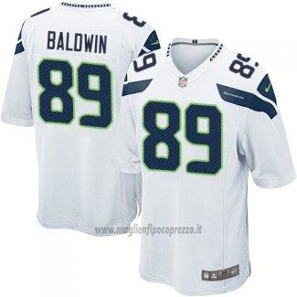 Maglia NFL Game Bambino Seattle Seahawks Baldwin Bianco