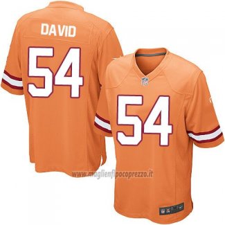 Maglia NFL Game Bambino Tampa Bay Buccaneers David Arancione