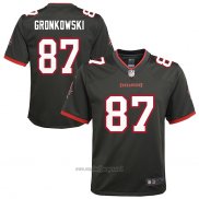 Maglia NFL Game Bambino Tampa Bay Buccaneers Rob Gronkowski Alternato Grigio