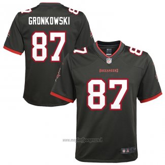 Maglia NFL Game Bambino Tampa Bay Buccaneers Rob Gronkowski Alternato Grigio