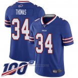 Maglia NFL Game Buffalo Bills 34 Thurman Thomas Blu