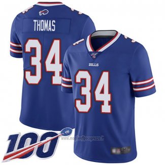 Maglia NFL Game Buffalo Bills 34 Thurman Thomas Blu