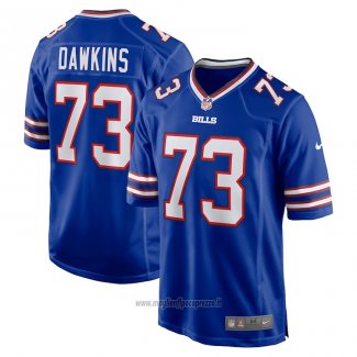 Maglia NFL Game Buffalo Bills Dion Dawkins Blu
