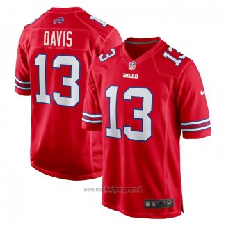Maglia NFL Game Buffalo Bills Gabe Davis Alternato Rosso
