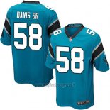 Maglia NFL Game Carolina Panthers Davis Sr Blu