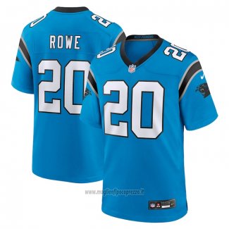 Maglia NFL Game Carolina Panthers Eric Rowe Alternato Blu