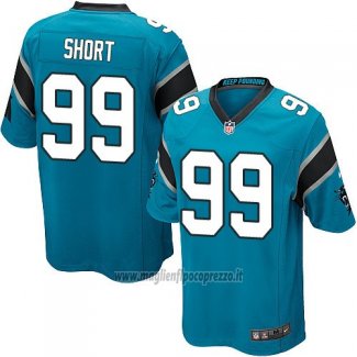Maglia NFL Game Carolina Panthers Short Lago Blu