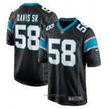 Maglia NFL Game Carolina Panthers Thomas Davis Sr. Nero