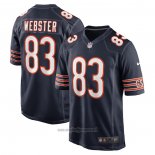 Maglia NFL Game Chicago Bears Nsimba Webster Blu