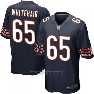 Maglia NFL Game Chicago Bears Whitehair Bianco Nero