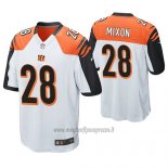 Maglia NFL Game Cincinnati Bengals Joe Mixon Bianco