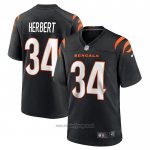 Maglia NFL Game Cincinnati Bengals Khalil Herbert Nero