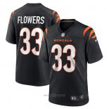 Maglia NFL Game Cincinnati Bengals Tre Flowers Nero