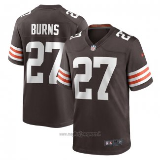 Maglia NFL Game Cleveland Browns Lorenzo Burns Marrone