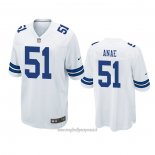 Maglia NFL Game Dallas Cowboys Bradlee Anae Bianco
