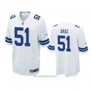 Maglia NFL Game Dallas Cowboys Bradlee Anae Bianco