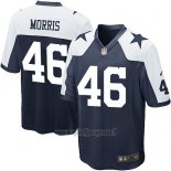 Maglia NFL Game Dallas Cowboys Morris Blu Bianco