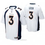 Maglia NFL Game Denver Broncos Drew Lock Bianco