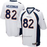 Maglia NFL Game Denver Broncos Heuerman Bianco