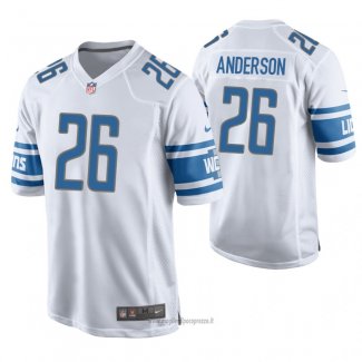 Maglia NFL Game Detroit Lions C.j. Anderson Bianco