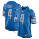 Maglia NFL Game Detroit Lions Emmanuel Moseley Blu