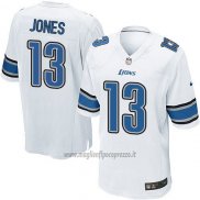 Maglia NFL Game Detroit Lions Jones Bianco