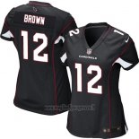 Maglia NFL Game Donna Arizona Cardinals Brown Nero