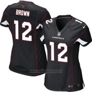 Maglia NFL Game Donna Arizona Cardinals Brown Nero