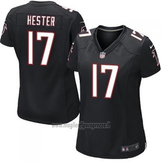 Maglia NFL Game Donna Atlanta Falcons Hester Nero