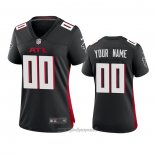 Maglia NFL Game Donna Atlanta Falcons Personalizzate 2020 Nero