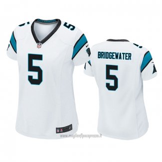 Maglia NFL Game Donna Carolina Panthers Teddy Bridgewater Bianco