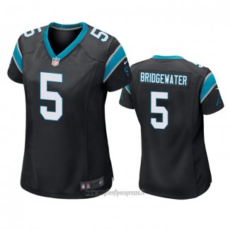 Maglia NFL Game Donna Carolina Panthers Teddy Bridgewater Nero