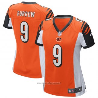 Maglia NFL Game Donna Cincinnati Bengals Joe Burrow 2020 Arancione