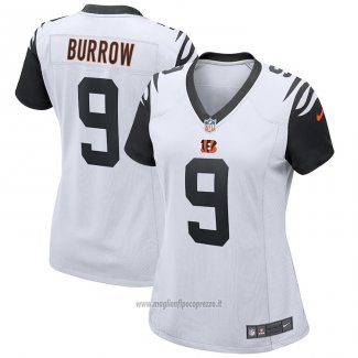 Maglia NFL Game Donna Cincinnati Bengals Joe Burrow Alternato Bianco