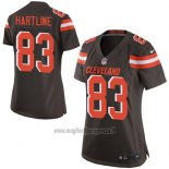 Maglia NFL Game Donna Cleveland Browns Hartline Marrone