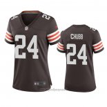 Maglia NFL Game Donna Cleveland Browns Nick Chubb 2020 Marrone