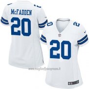 Maglia NFL Game Donna Dallas Cowboys Mcfadden Bianco