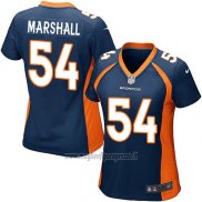 Maglia NFL Game Donna Denver Broncos Marshall Blu