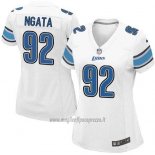Maglia NFL Game Donna Detroit Lions Ngata Bianco