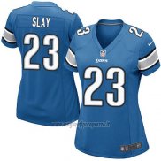 Maglia NFL Game Donna Detroit Lions Slay Blu
